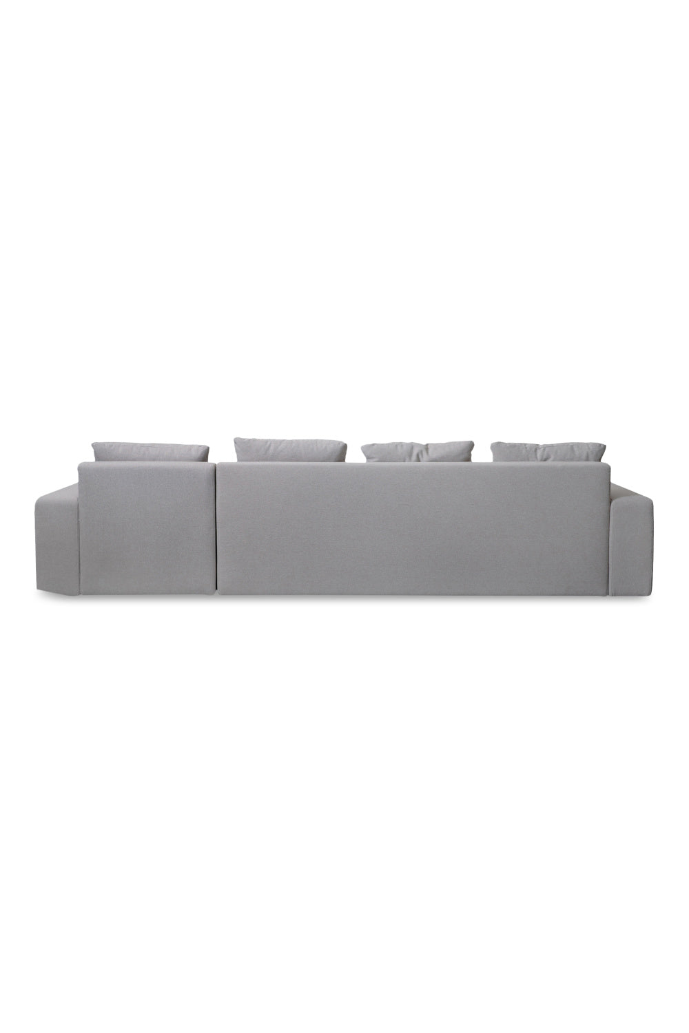 Modern European furniture - Track-Armed Right Sectional Sofa - www.oroa.com