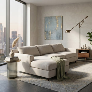   Chenille Sectional Sofa | Oroa.com