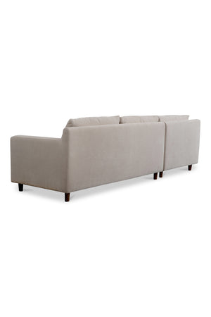 Modern European furniture - Chenille Sectional Sofa - www.oroa.com