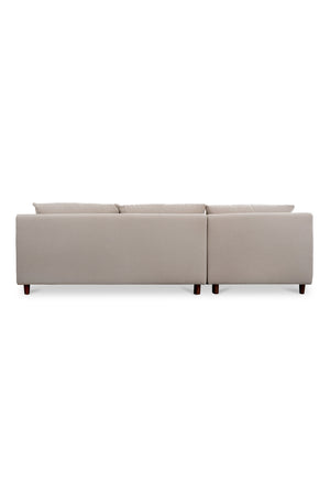 Modern European furniture - Chenille Sectional Sofa - www.oroa.com