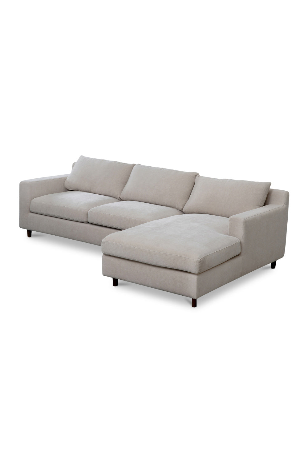 Modern European furniture - Chenille Sectional Sofa - www.oroa.com