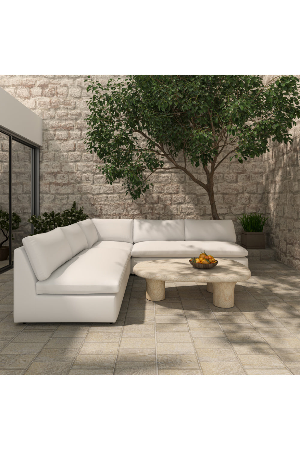 Modern European furniture - Olefin Indoor/Outdoor Sofa - www.oroa.com
