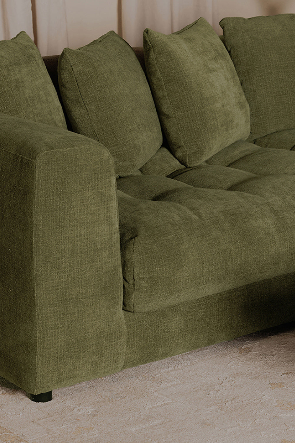 Tufted Cushion Sofa | Novi Living Davie | Oroa.com