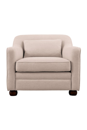   Modern European furniture - Cushioned Fabric Accent Chair - www.oroa.com | Oroa.com
