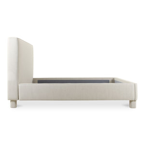 Modern European furniture - Gray Minimalist Bed - www.oroa.com