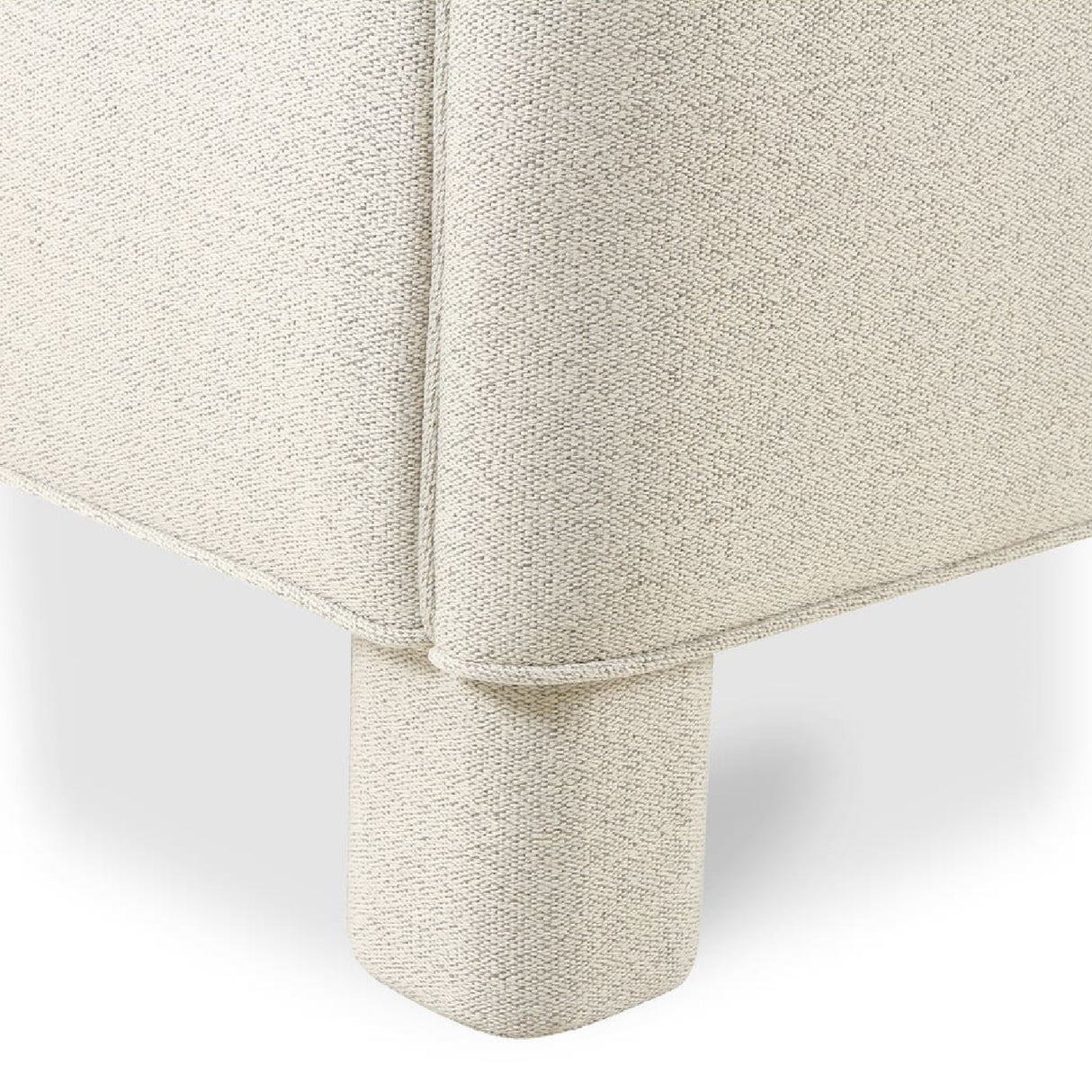 Modern European furniture - Gray Minimalist Bed - www.oroa.com