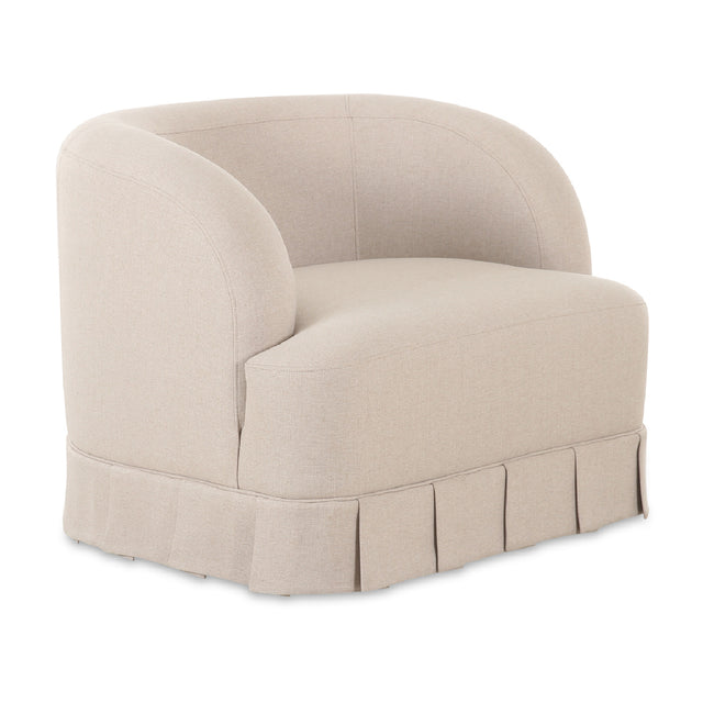 Modern European furniture - Pleated Swivel Chair - www.oroa.com