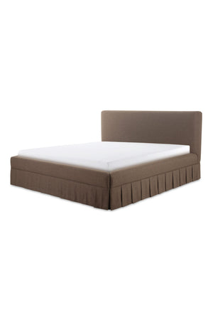 Box Pleated Bed | Novi Living Maren | Oroa.com