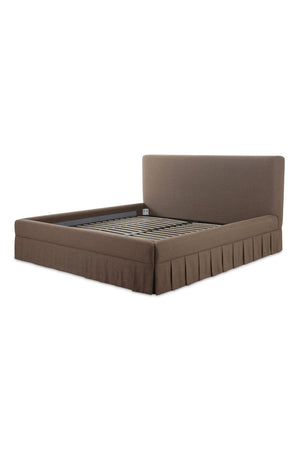 Box Pleated Bed | Novi Living Maren | Oroa.com