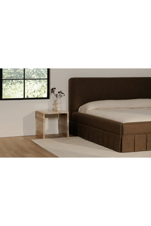Box Pleated Bed | Novi Living Maren | Oroa.com