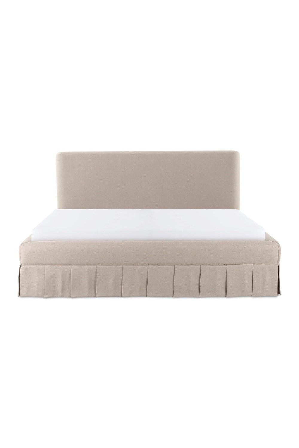 Box Pleated Bed | Novi Living Maren | Oroa.com
