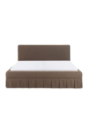 Box Pleated Bed | Novi Living Maren | Oroa.com