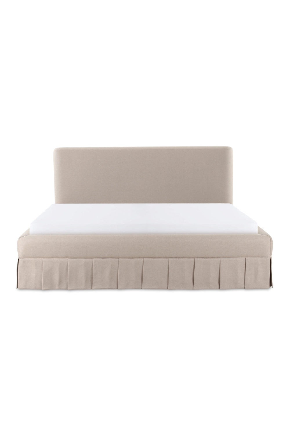 Box Pleated Bed | Novi Living Maren | Oroa.com
