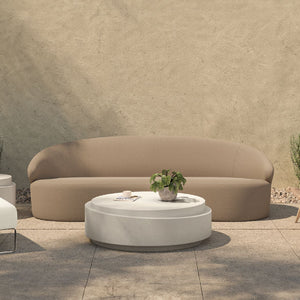 Modern European furniture - Taupe Outdoor Sofa - www.oroa.com