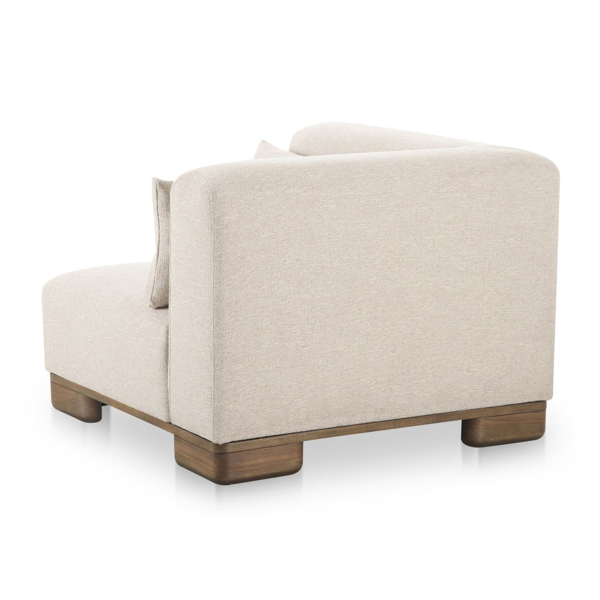 Modern European furniture - Beige Corner Chair - www.oroa.com