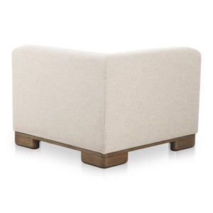 Modern European furniture - Beige Corner Chair - www.oroa.com