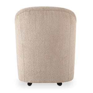 Modern European furniture - Barrel-Inspired Rolling Dining Chair - www.oroa.com