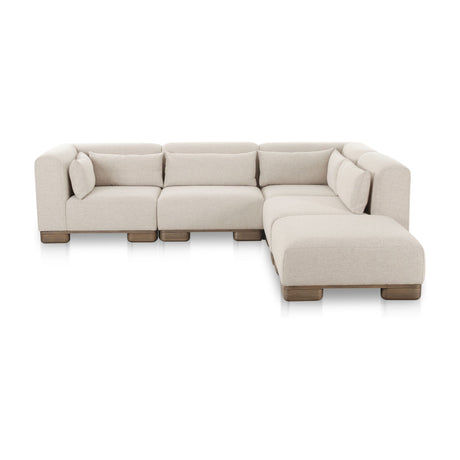 Modern European furniture - Beige Modular Sofa - www.oroa.com