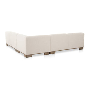 Modern European furniture - Beige Corner Modular Sofa - www.oroa.com