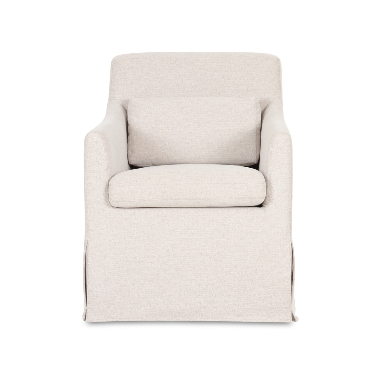   Modern European furniture - Beige Slipcover Dining Chair - www.oroa.com | Oroa.com