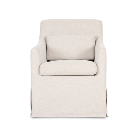 Beige Slipcover Dining Chair | Novi Living Lydia | Oroa.com