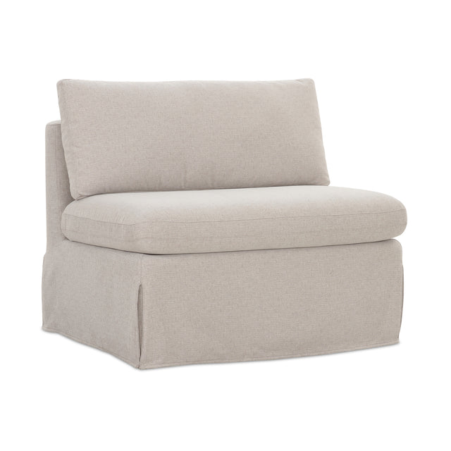 Modern European furniture - Beige Dining Chair and Half Slipcover - www.oroa.com