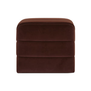 Modern European furniture - Wide Channel Detail Stool - www.oroa.com