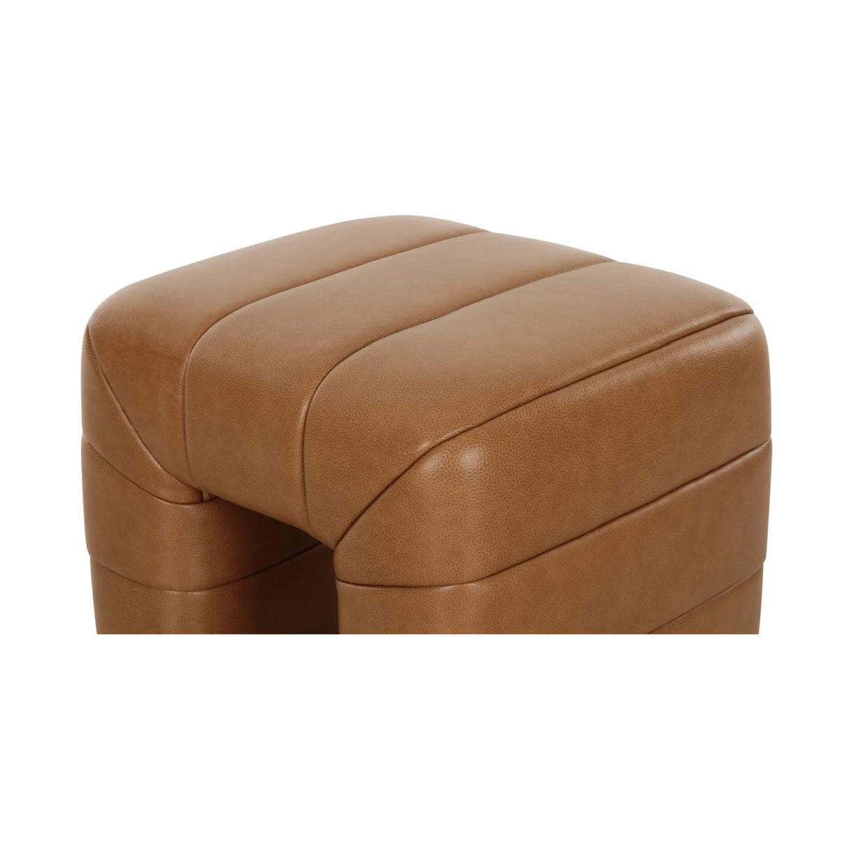 Modern European furniture - Wide Channel Detail Stool - www.oroa.com