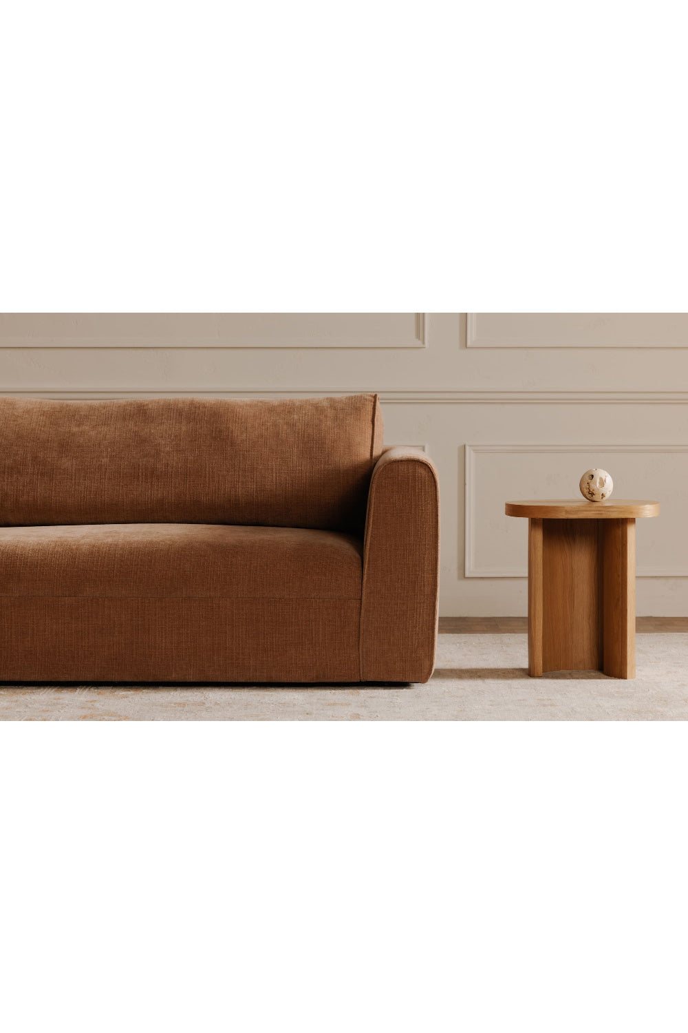 Weave Fabric Sectional Sofa | Novi Living Madrid | Oroa.com