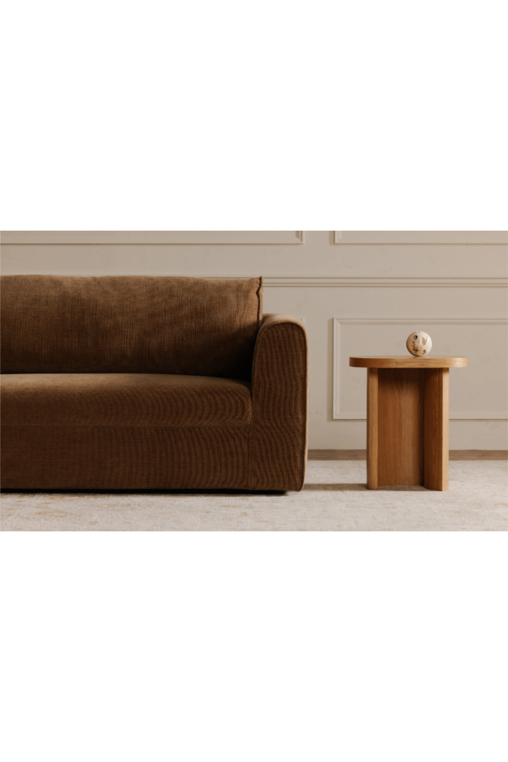 Weave Fabric Sectional Sofa | Novi Living Madrid | Oroa.com