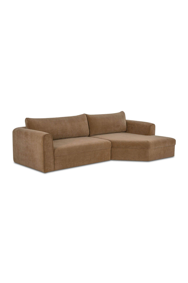 Weave Fabric Sectional Sofa | Novi Living Madrid | Oroa.com