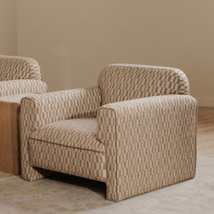 Rolled-Arm Accent Chair | Novi Living Leo