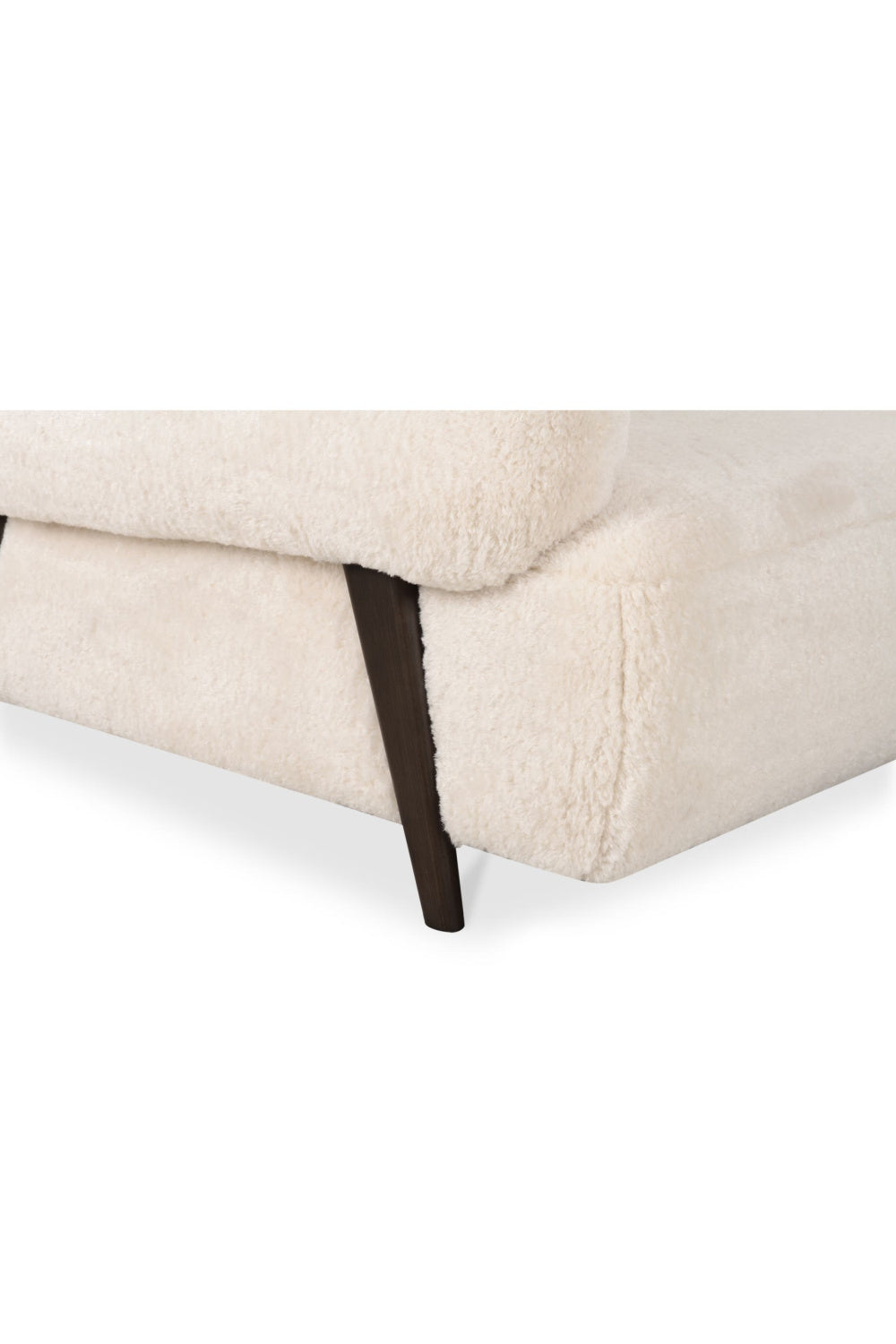 Modern European furniture - Cream Fur Lounge Chair - www.oroa.com