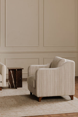 Textured Boucle Accent Chair | Novi Living Hewitt | Oroa.com