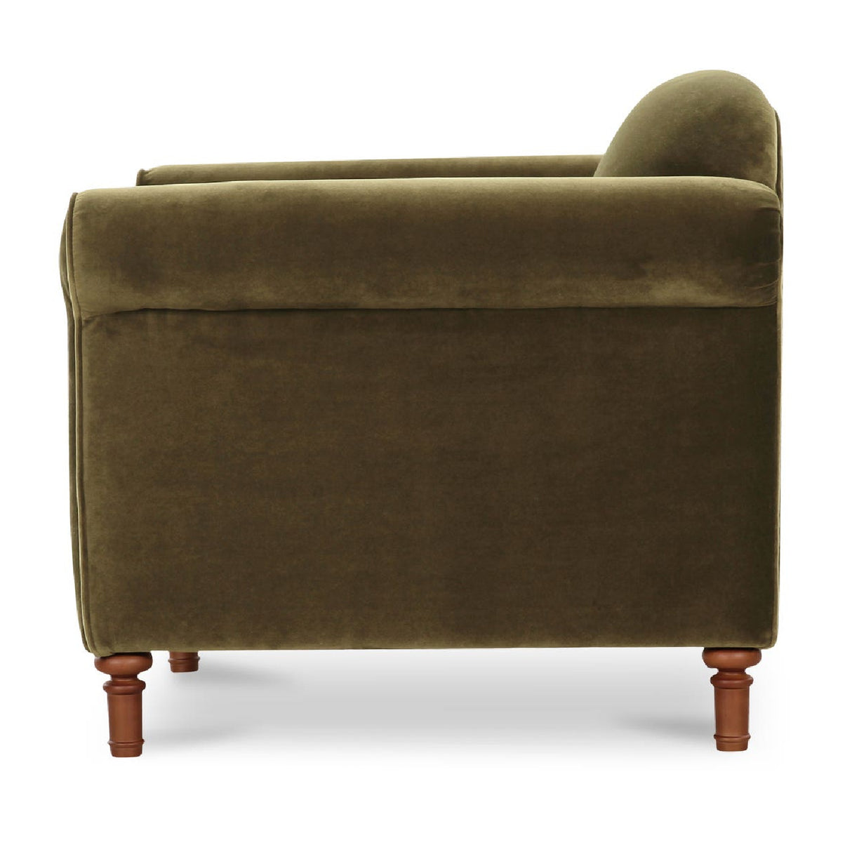 Modern European furniture - Mohair Inspired Rolled-Arm Accent Chair - www.oroa.com