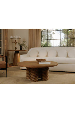   Modern European furniture - Curved Back Upholstered Sofa - www.oroa.com | Oroa.com