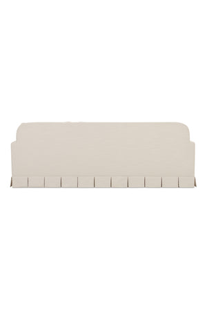 Modern European furniture - Pleated Skirt Fabric Sofa - www.oroa.com