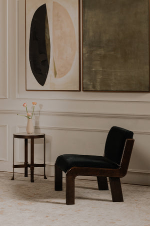 Ash-Framed Accent Chair | Novi Living Edie | Oroa.com