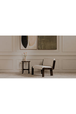 Ash-Framed Accent Chair | Novi Living Edie | Oroa.com