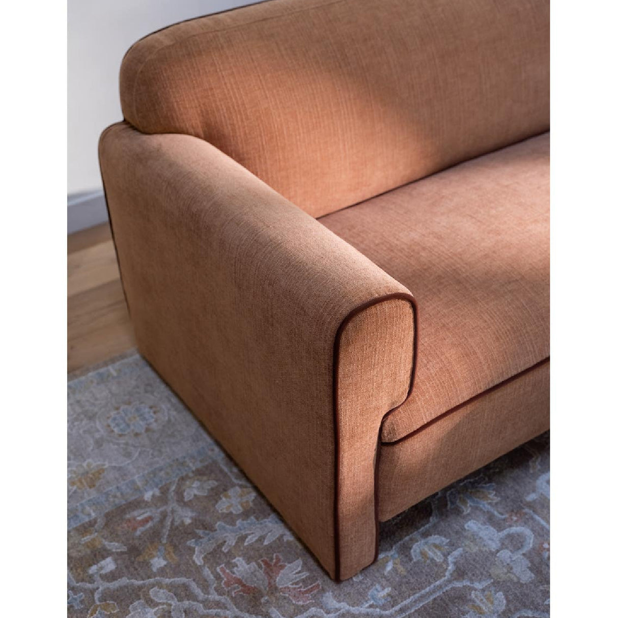 Modern European furniture - Rolled Arm Modern Sofa - www.oroa.com