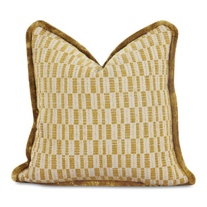   Modern European furniture - Geometric Print Fringed Cushion - www.oroa.com | Oroa.com