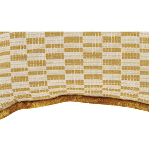   Modern European furniture - Geometric Print Fringed Cushion - www.oroa.com | Oroa.com
