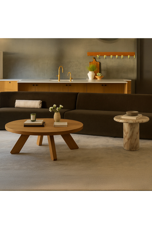 2-Piece Wave Modular Sofa | Novi Living Naomi | Oroa.com