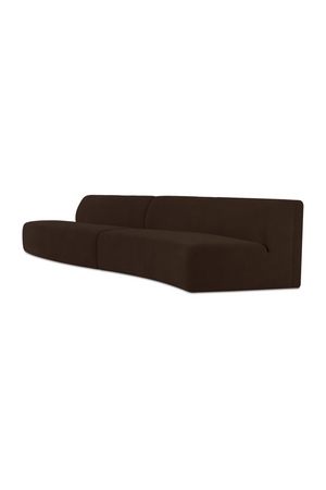 2-Piece Wave Modular Sofa | Novi Living Naomi | Oroa.com