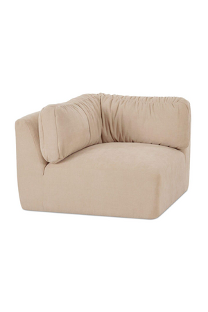 Chenille Corner Sofa | Novi Living Matina | Oroa.com