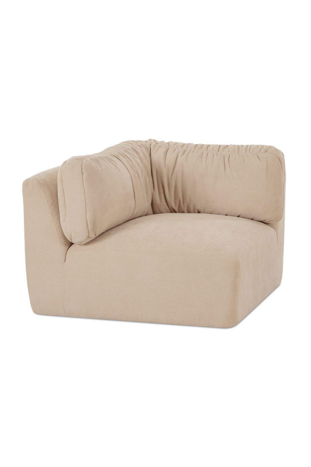 Chenille Corner Sofa | Novi Living Matina | Oroa.com