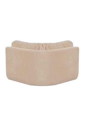 Chenille Corner Sofa | Novi Living Matina | Oroa.com