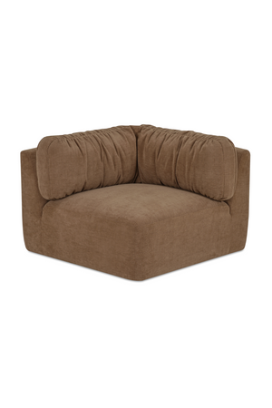 Chenille Corner Sofa | Novi Living Matina | Oroa.com