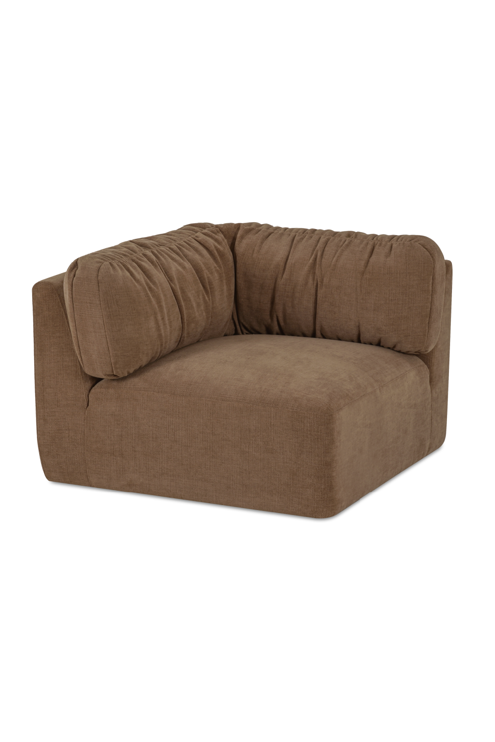 Chenille Corner Sofa | Novi Living Matina | Oroa.com