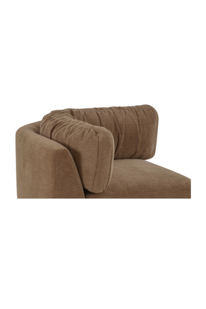 Chenille Corner Sofa | Novi Living Matina | Oroa.com